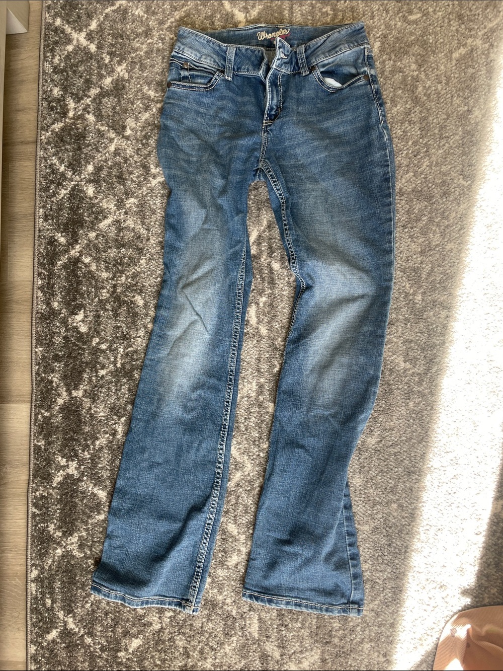 Wrangler Women's Medium Blue Flare Jeans